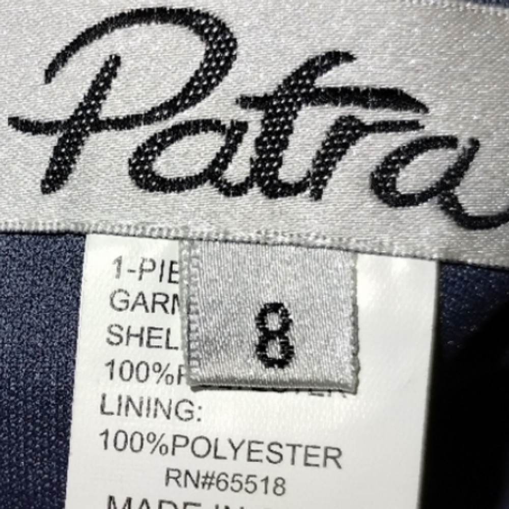 Patra NWT formal gown and scarf, size 8 pale purple sleeveless - Picture 10 of 14